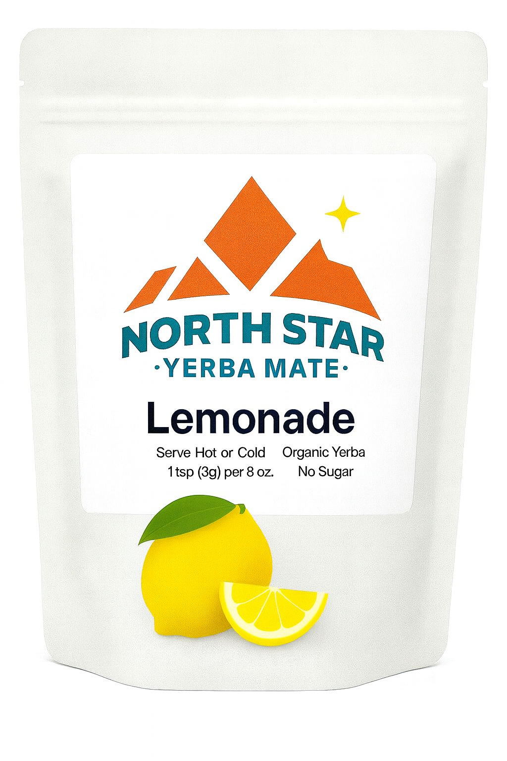 North Star Yerba Mate – Lemonade (150g)