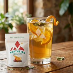 North Star Yerba Mate - Orange Flavor (100g)