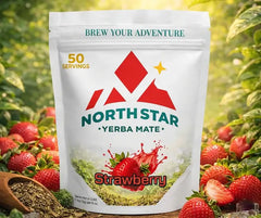 North Star Yerba Mate – Strawberry (150g)