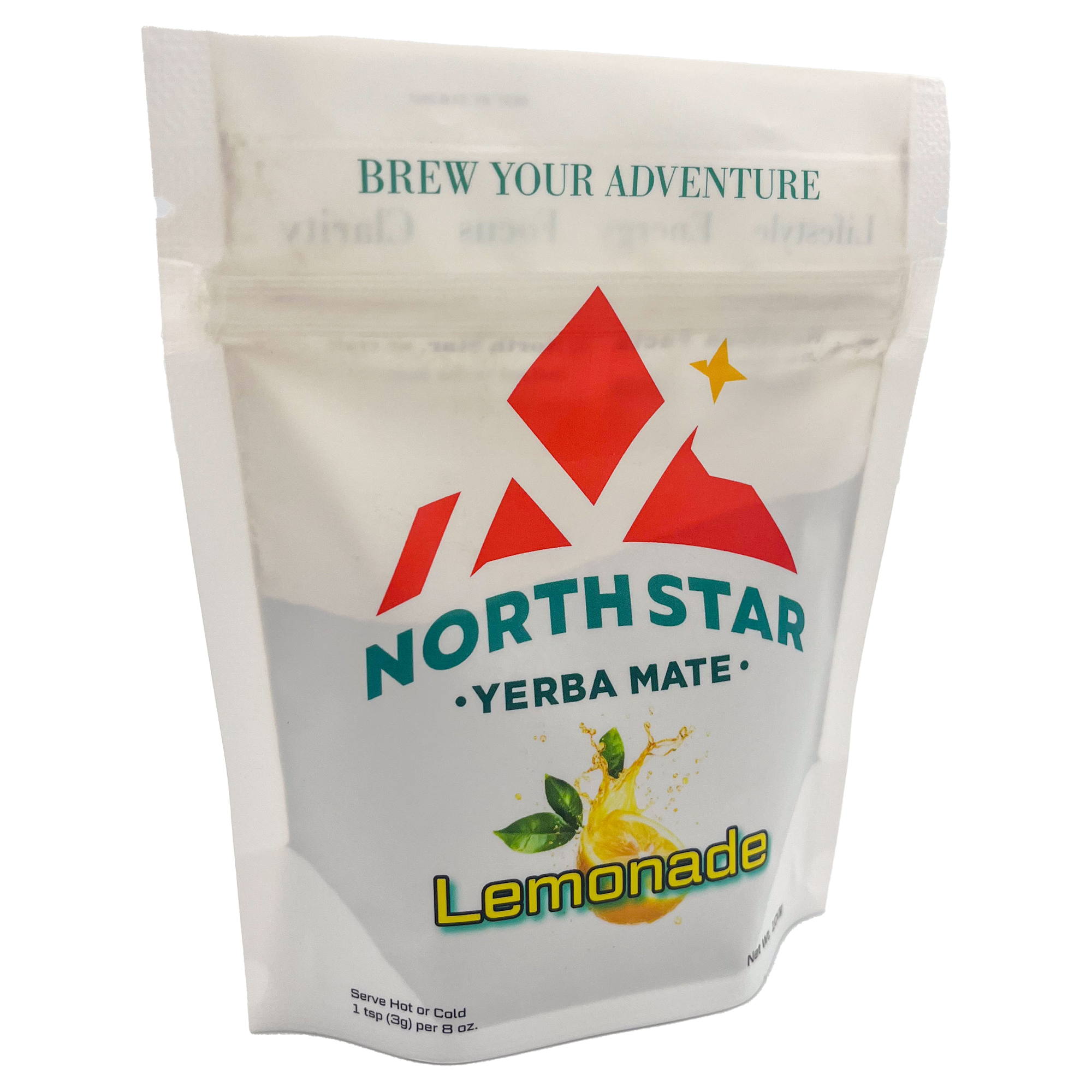 North Star Yerba Mate Lemonade – Natural & Refreshing Energy Drink (100g)